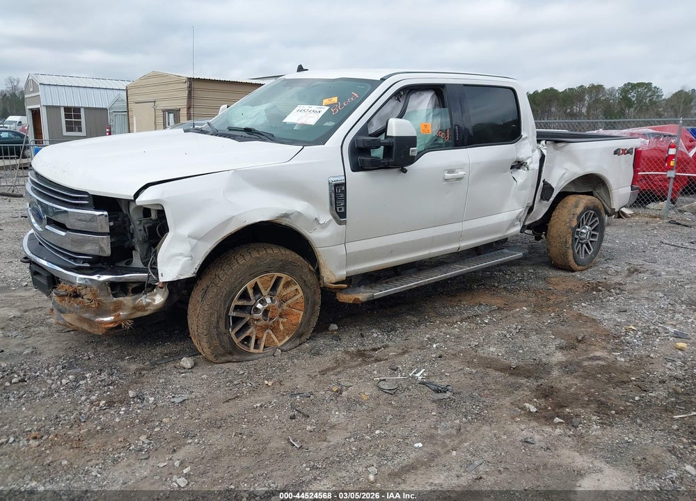 2019 FORD F-250 LARIAT VIN: 1FT7W2B68KEC74627