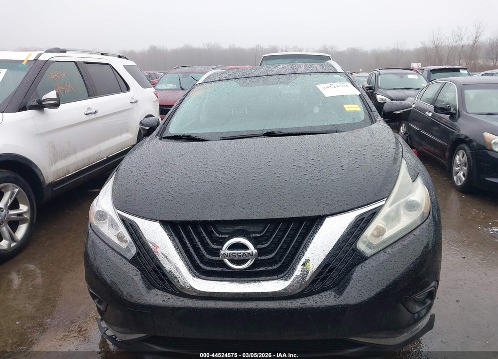 2015 NISSAN MURANO SL VIN: 5N1AZ2MH5FN252047