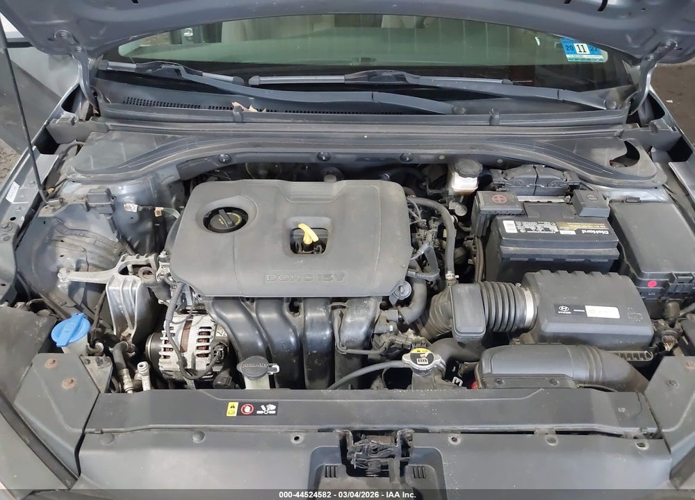 2019 HYUNDAI ELANTRA SE VIN: KMHD74LF9KU792497