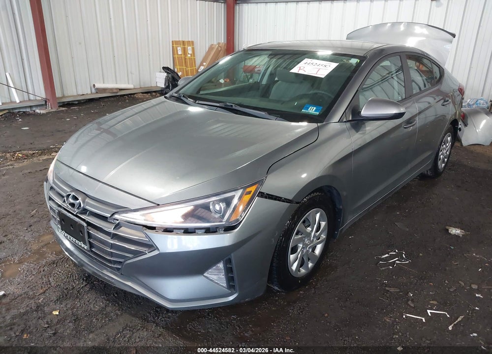 2019 HYUNDAI ELANTRA SE VIN: KMHD74LF9KU792497