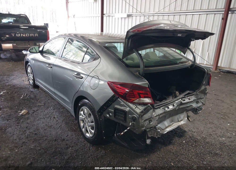 2019 HYUNDAI ELANTRA SE VIN: KMHD74LF9KU792497