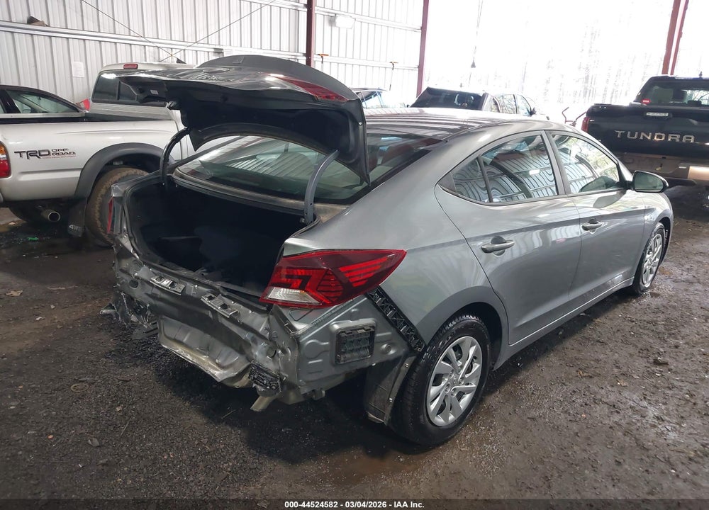 2019 HYUNDAI ELANTRA SE VIN: KMHD74LF9KU792497