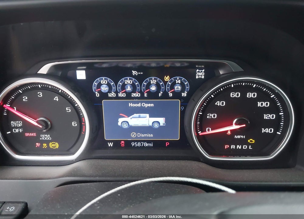 2019 CHEVROLET SILVERADO 1500 LTZ VIN: 3GCUYGED0KG242686