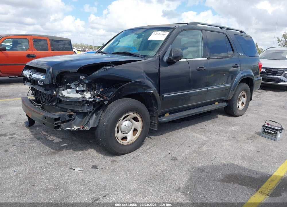 2005 TOYOTA SEQUOIA SR5 V8 VIN: 5TDZT34A25S264263