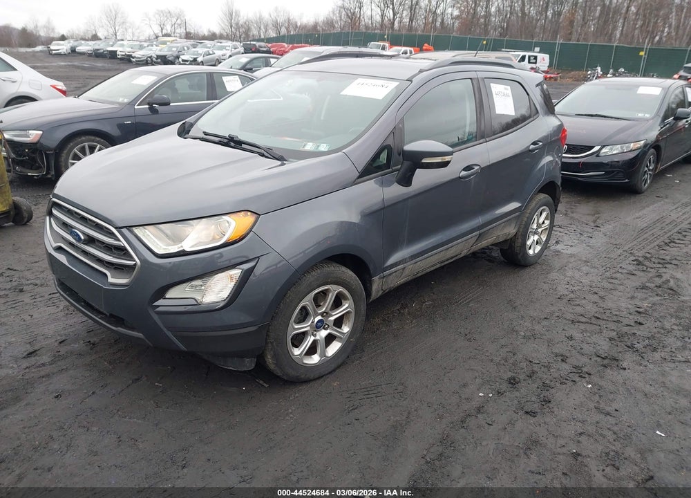 2018 FORD ECOSPORT SE VIN: MAJ6P1UL5JC230235