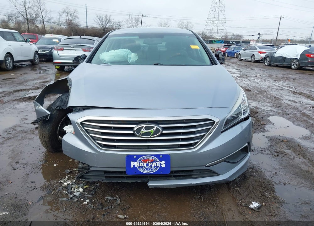 2017 HYUNDAI SONATA SE VIN: 5NPE24AF5HH516427