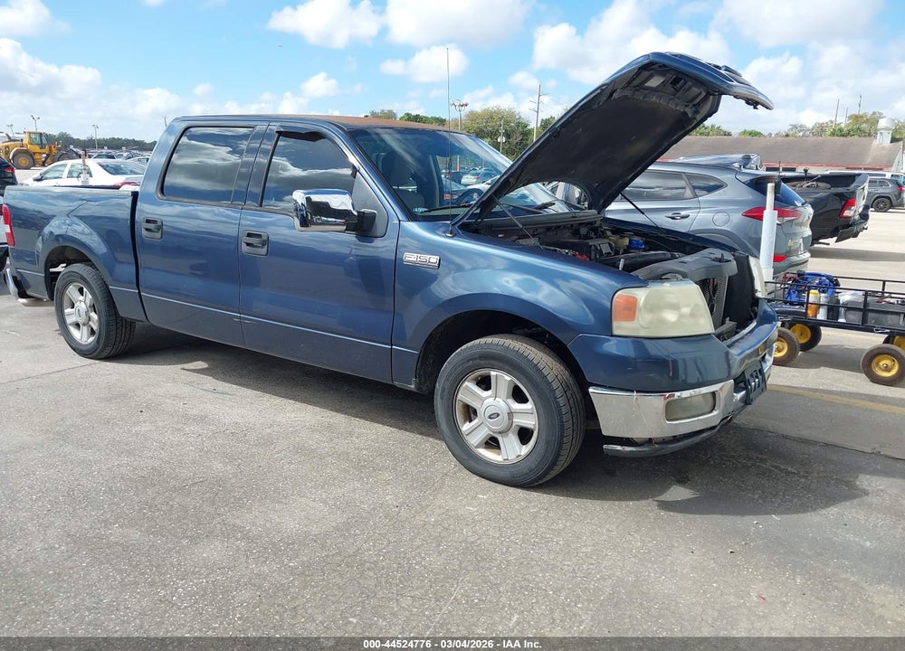 2004 FORD F-150 LARIAT/XLT VIN: 1FTPW12544KD25627