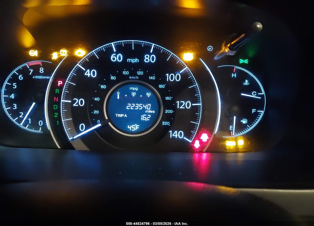 2013 HONDA CR-V EX-L VIN: 2HKRM4H77DH652966