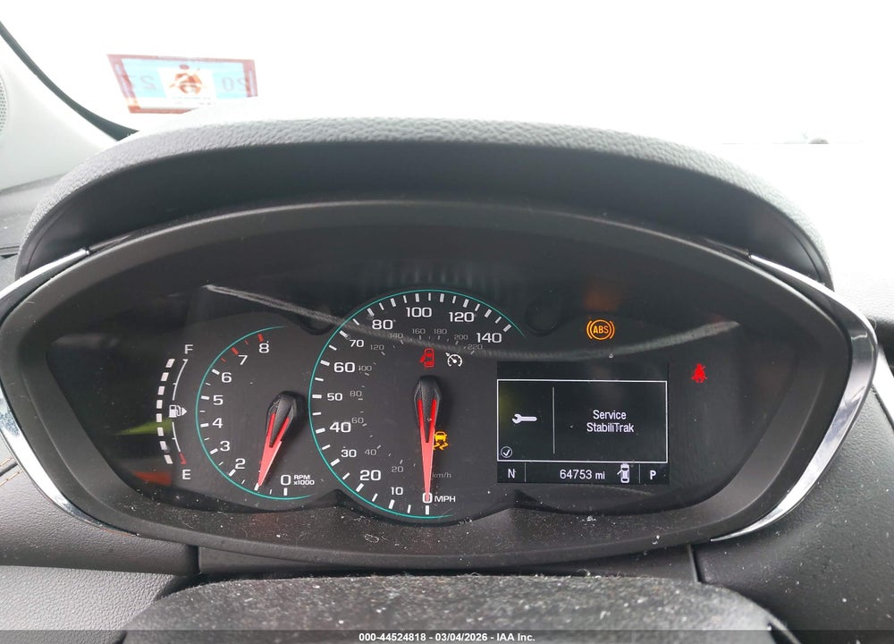 2020 CHEVROLET TRAX AWD LT VIN: KL7CJPSB3LB041956
