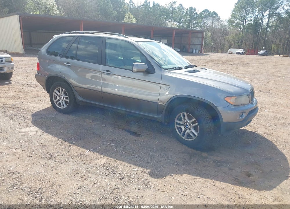 2005 BMW X5 3.0I VIN: 5UXFA13515LY04056