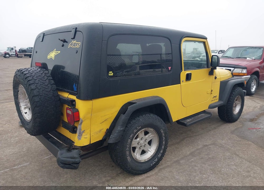 2004 JEEP WRANGLER UNLIMITED VIN: 1J4FA49S94P777576
