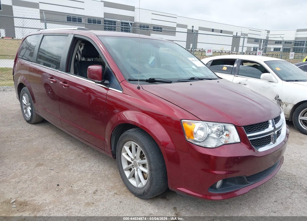 2019 DODGE GRAND CARAVAN SXT VIN: 2C4RDGCG4KR761720