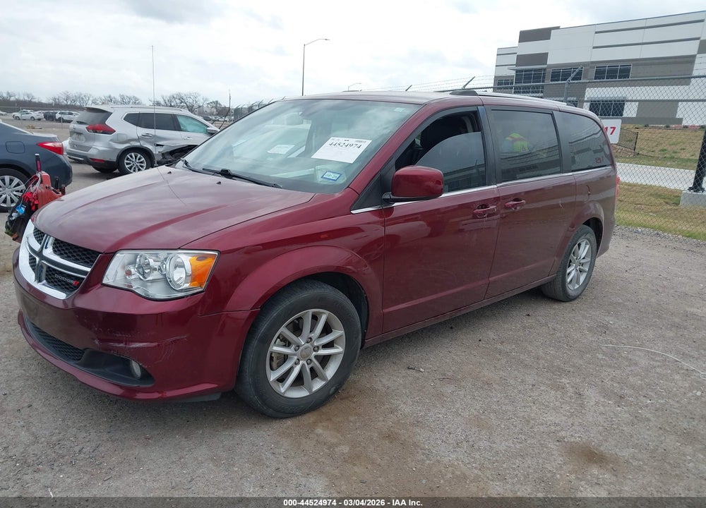 2019 DODGE GRAND CARAVAN SXT VIN: 2C4RDGCG4KR761720