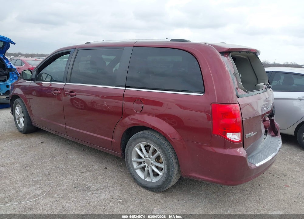 2019 DODGE GRAND CARAVAN SXT VIN: 2C4RDGCG4KR761720