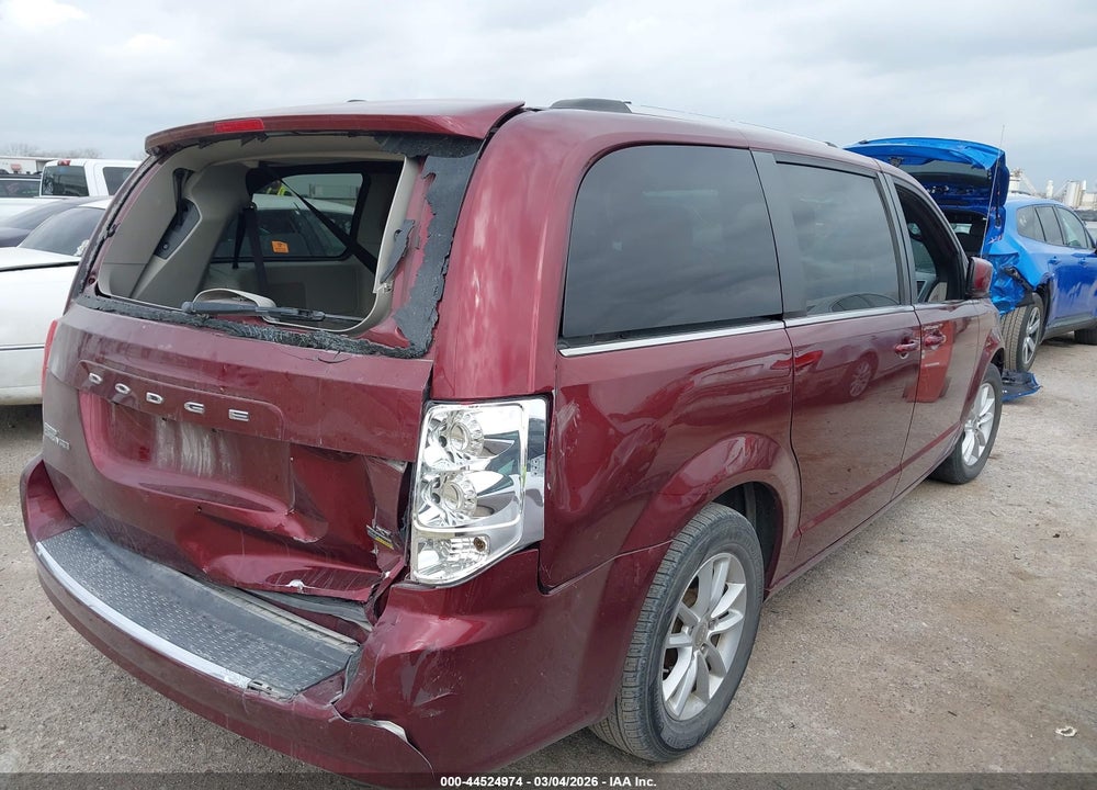 2019 DODGE GRAND CARAVAN SXT VIN: 2C4RDGCG4KR761720