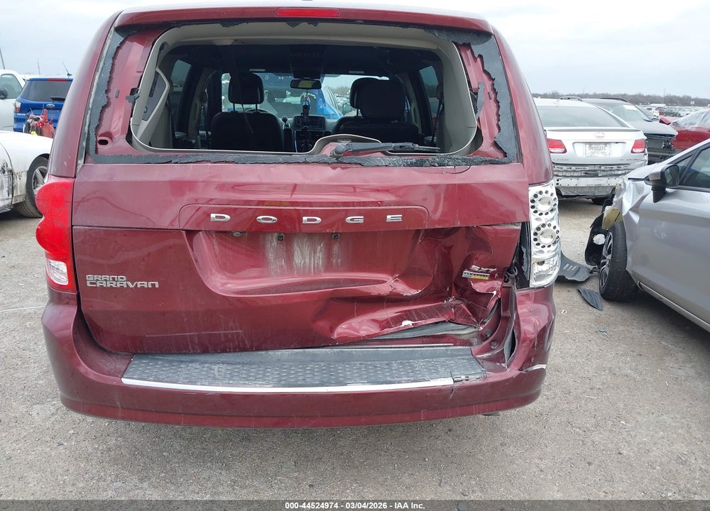 2019 DODGE GRAND CARAVAN SXT VIN: 2C4RDGCG4KR761720
