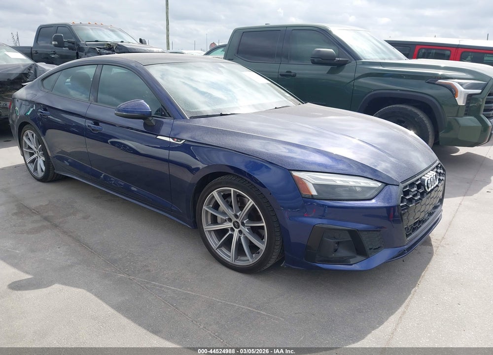 2025 AUDI A5 SPORTBACK PREMIUM 45 TFSI S LINE QUATTRO S TRONIC VIN: WAUDACF59SA006179