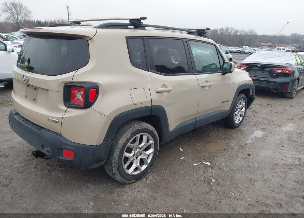 2015 JEEP RENEGADE LATITUDE VIN: ZACCJBBT0FPB55263