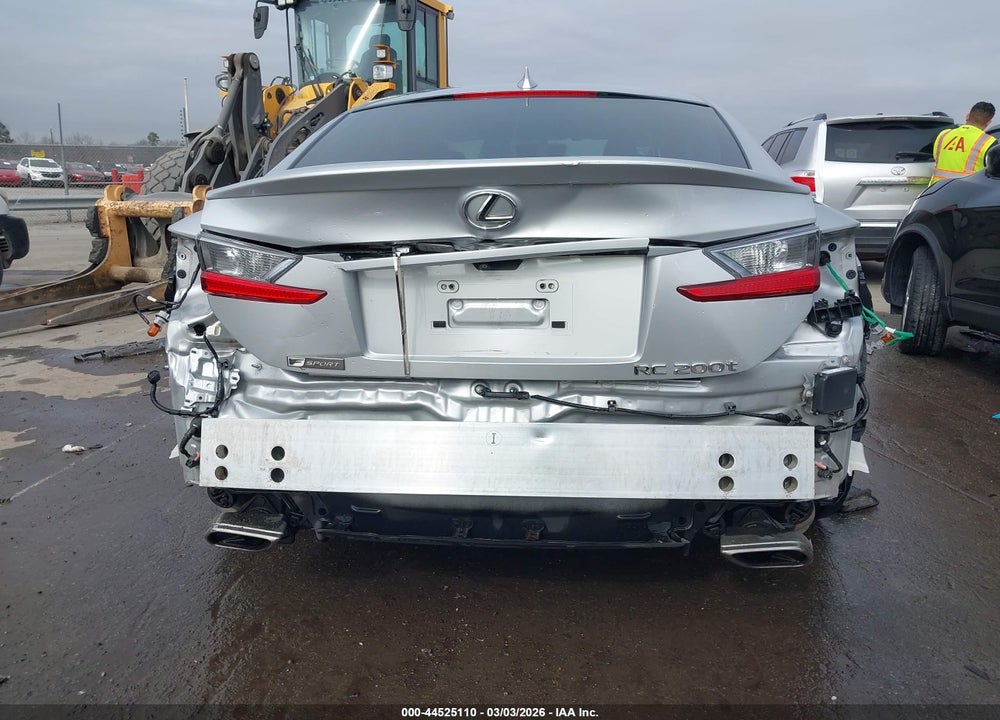 2017 LEXUS RC 200T VIN: JTHHA5BC8H5005450