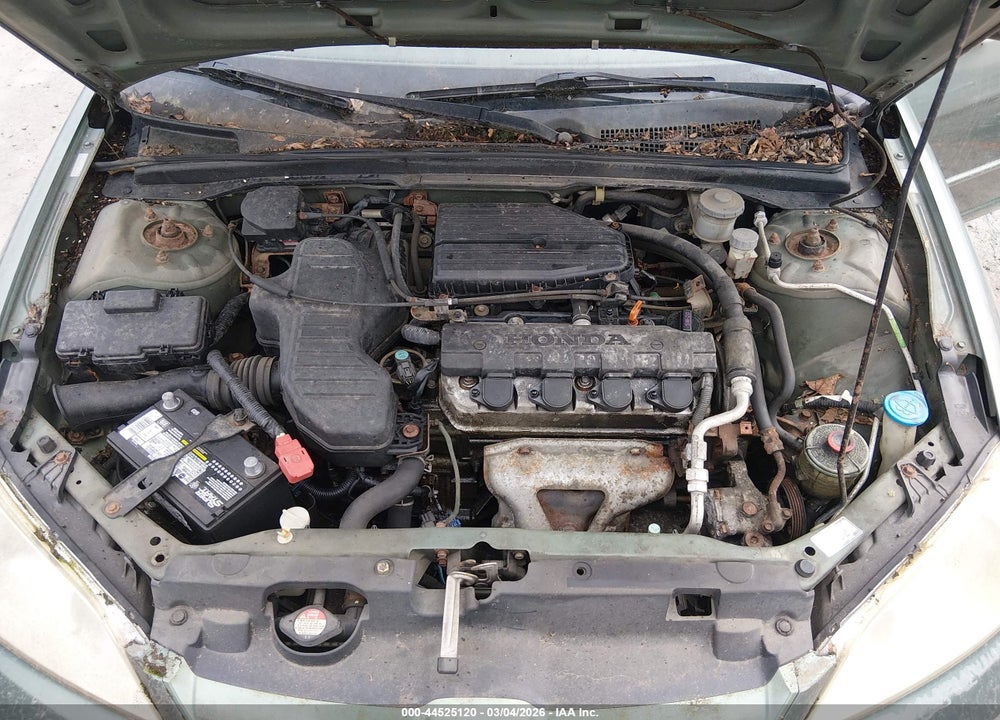 2004 HONDA CIVIC LX VIN: 2HGES15524H604226