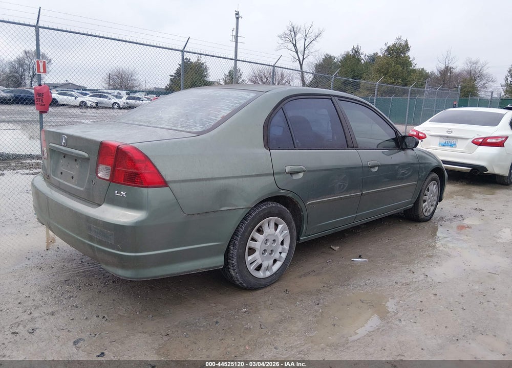 2004 HONDA CIVIC LX VIN: 2HGES15524H604226