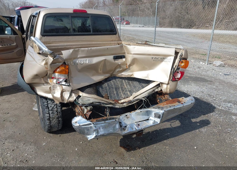 2002 TOYOTA TACOMA PRERUNNER V6 VIN: 5TEGN92N02Z052552