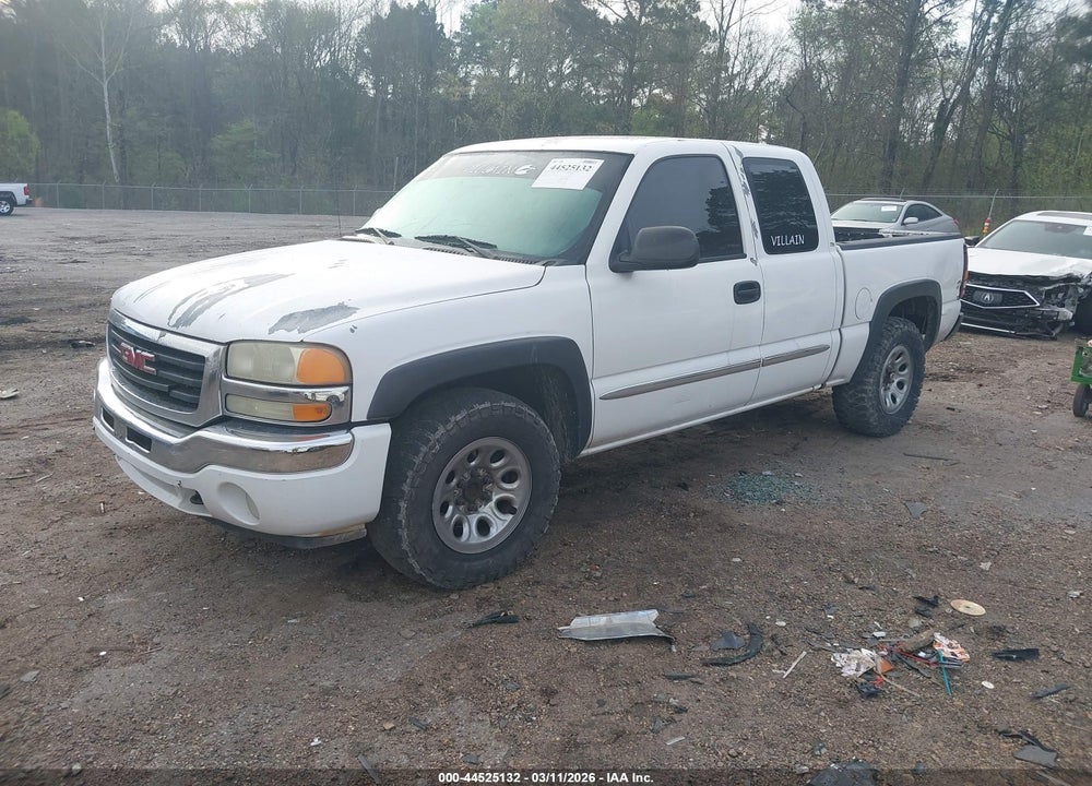 2006 GMC SIERRA 1500 SLE1 VIN: 1GTEC19T16Z131085