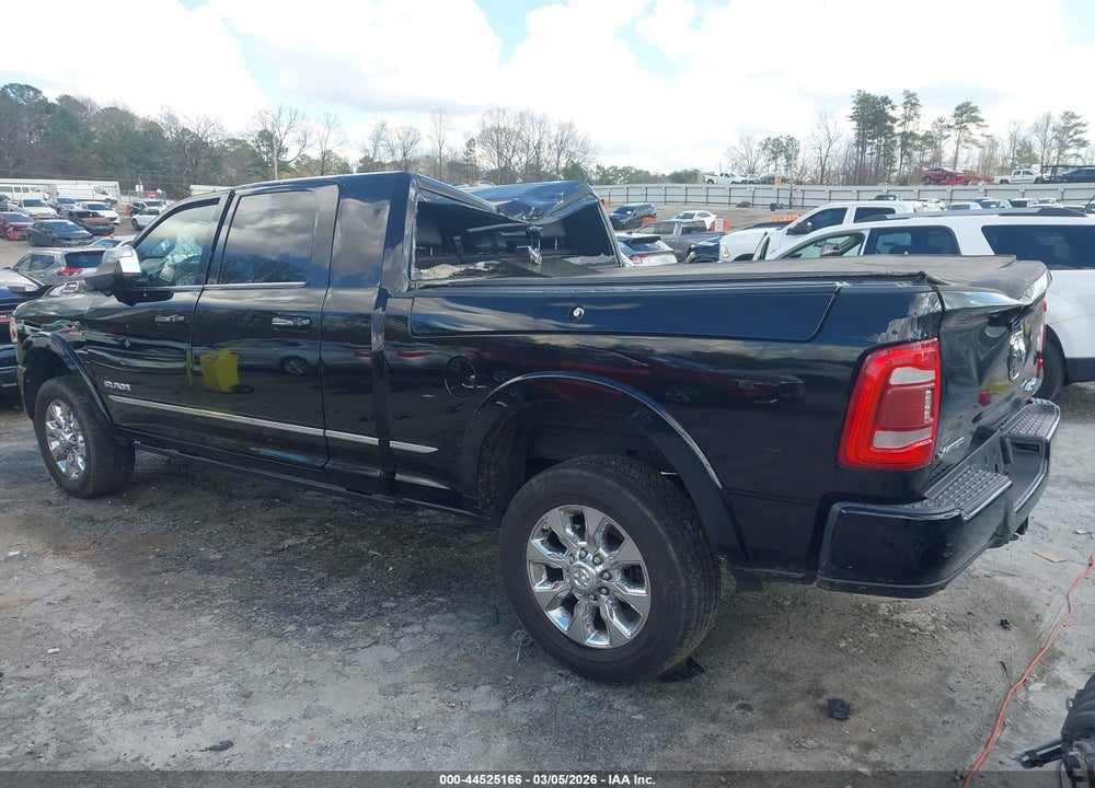 2019 RAM 2500 LIMITED  4X4 6'4 BOX VIN: 3C6UR5TL5KG626322