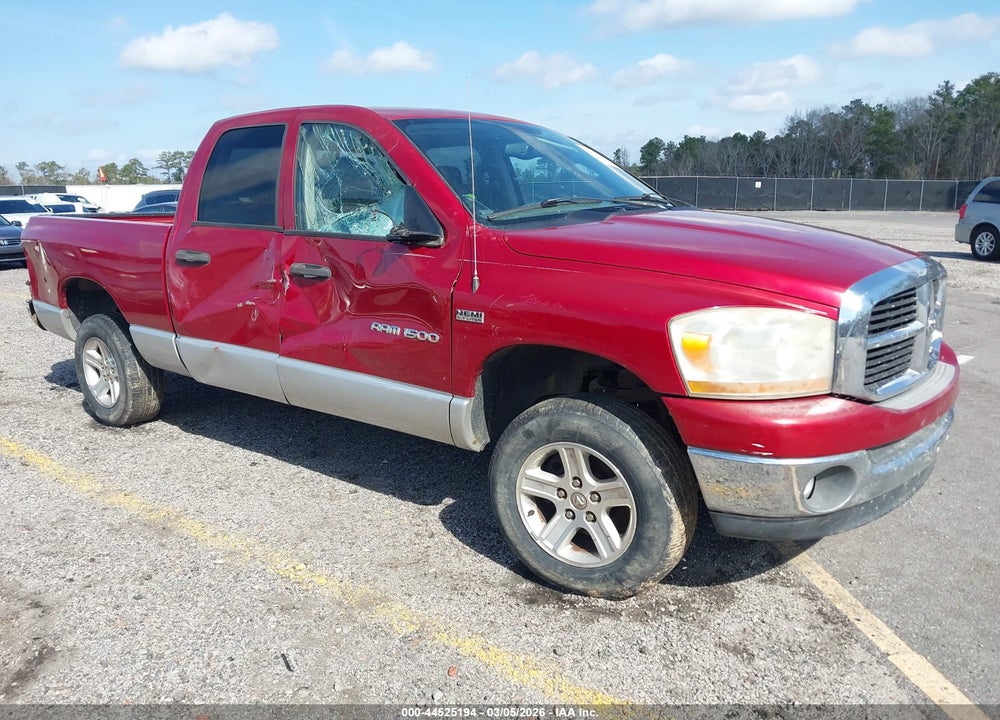 2006 DODGE RAM 1500 SLT/TRX4 OFF ROAD/SPORT VIN: 1D7HU18206S554323