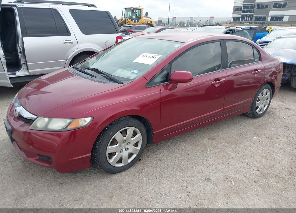 2009 HONDA CIVIC LX VIN: 19XFA16539E043302