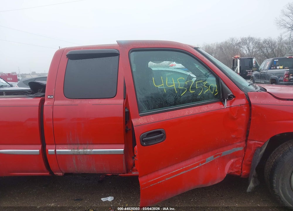 2001 GMC SIERRA 1500 SLE VIN: 2GTEC19V611315005
