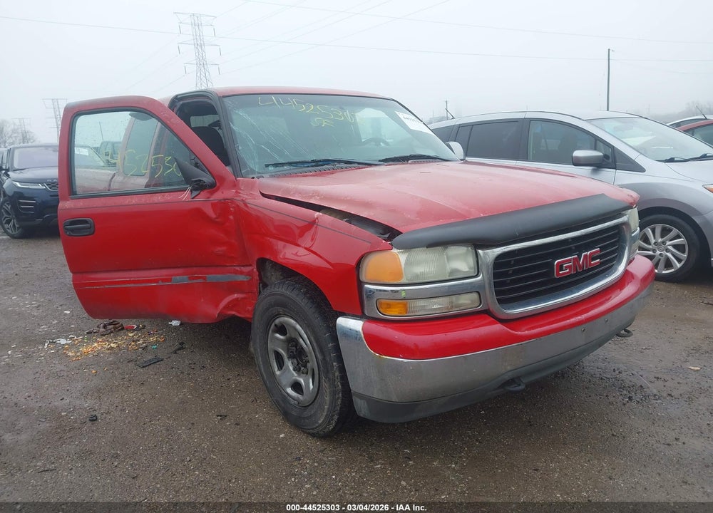 2001 GMC SIERRA 1500 SLE VIN: 2GTEC19V611315005