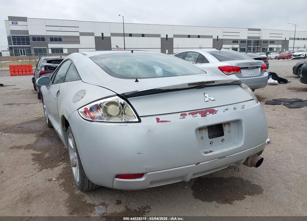 2006 MITSUBISHI ECLIPSE GS VIN: 4A3AK24F46E019524