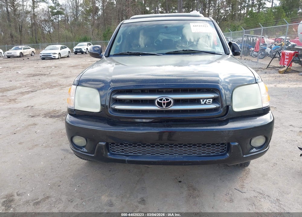 2003 TOYOTA SEQUOIA LIMITED V8 VIN: 5TDZT38AX3S191876