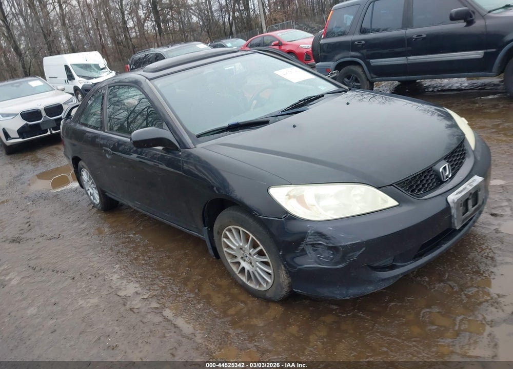 2005 HONDA CIVIC EX VIN: 1HGEM229X5L027263