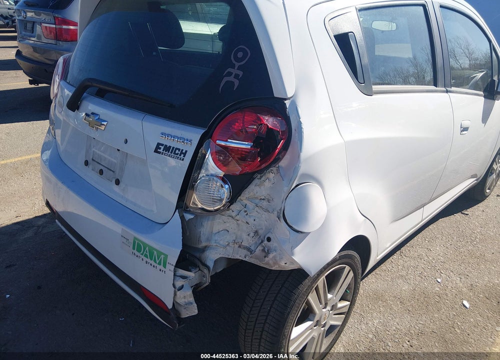 2014 CHEVROLET SPARK LS MANUAL VIN: KL8CA6S96EC592060