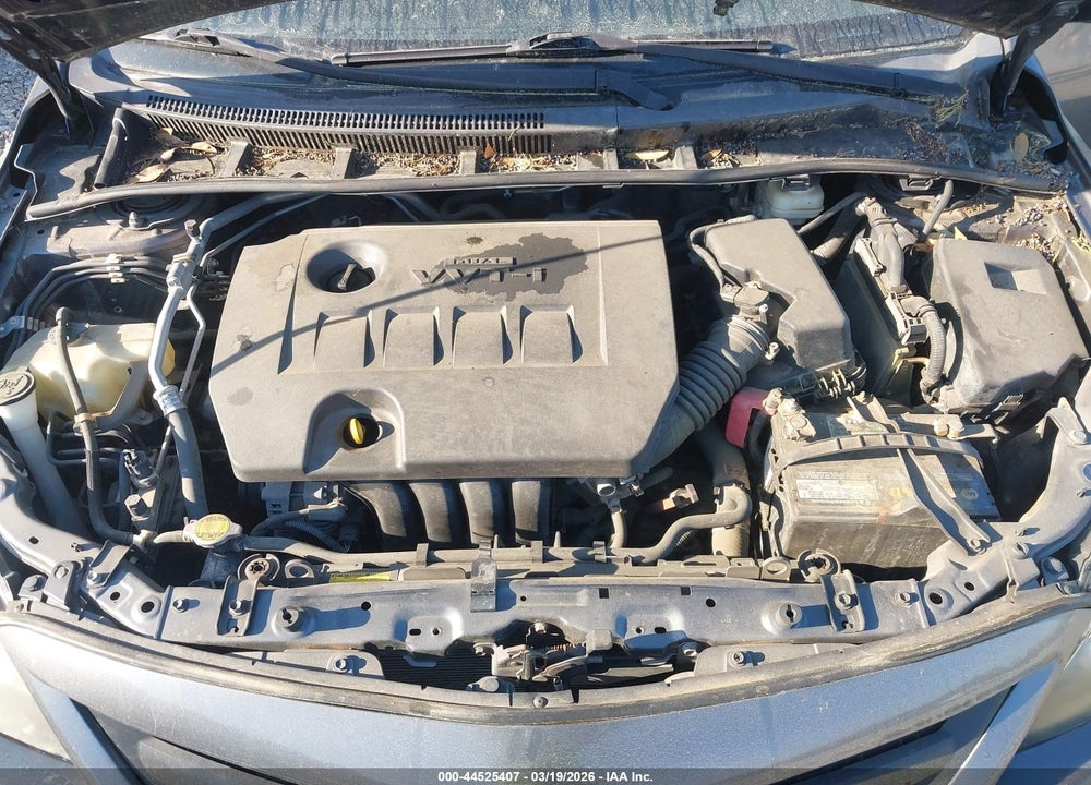 2013 TOYOTA COROLLA S VIN: 5YFBU4EE3DP087736