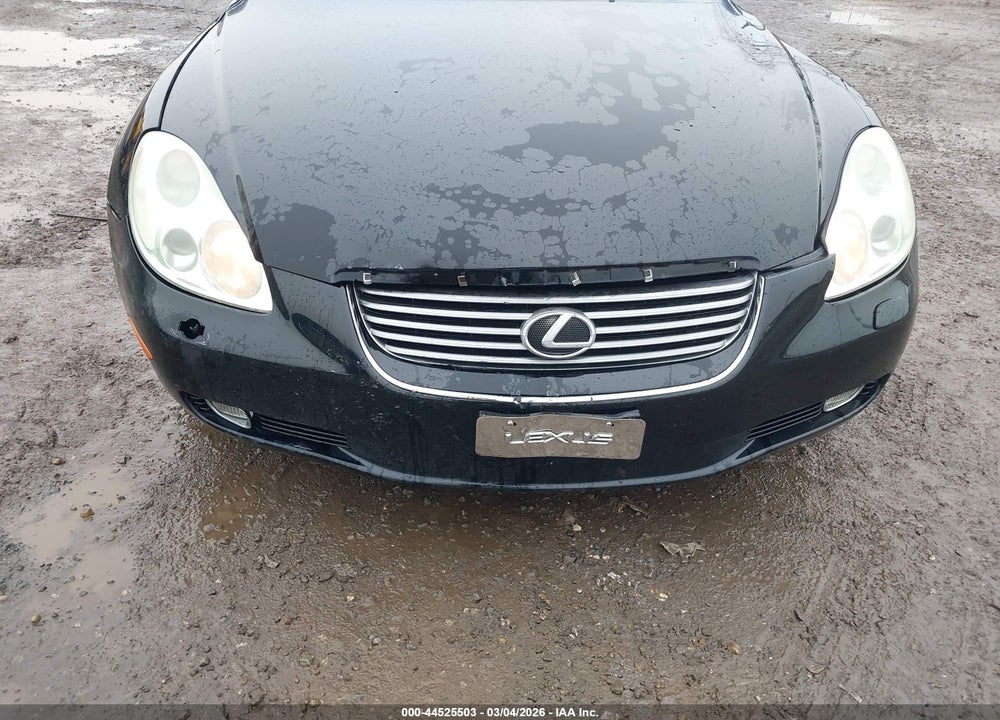 2005 LEXUS SC 430 VIN: JTHFN48Y950068820