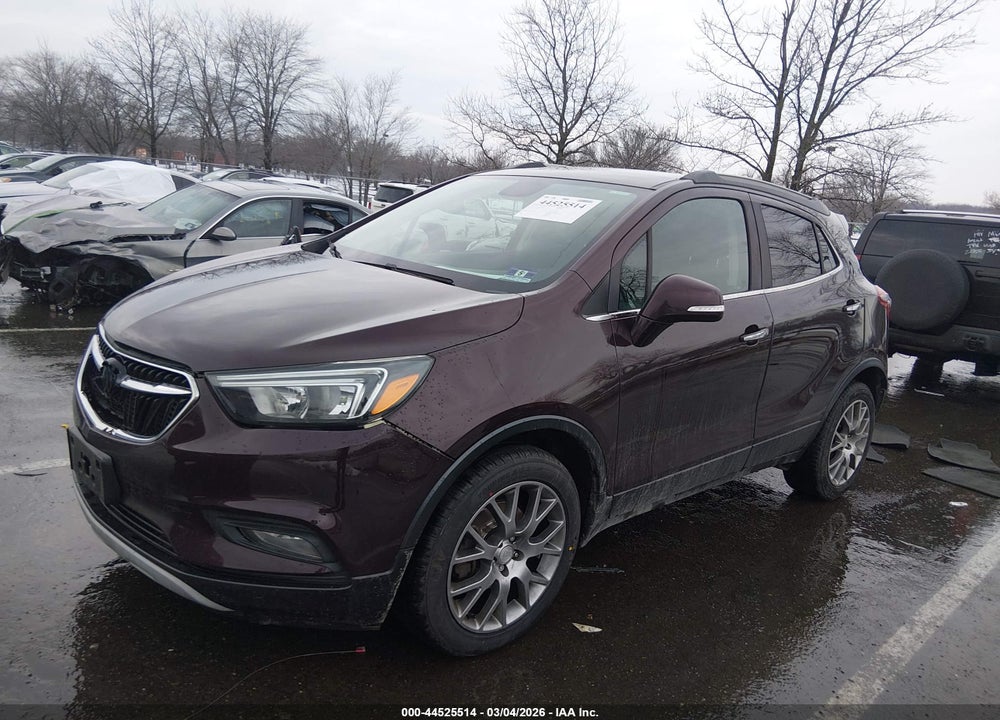 2017 BUICK ENCORE SPORT TOURING VIN: KL4CJ1SB2HB167680
