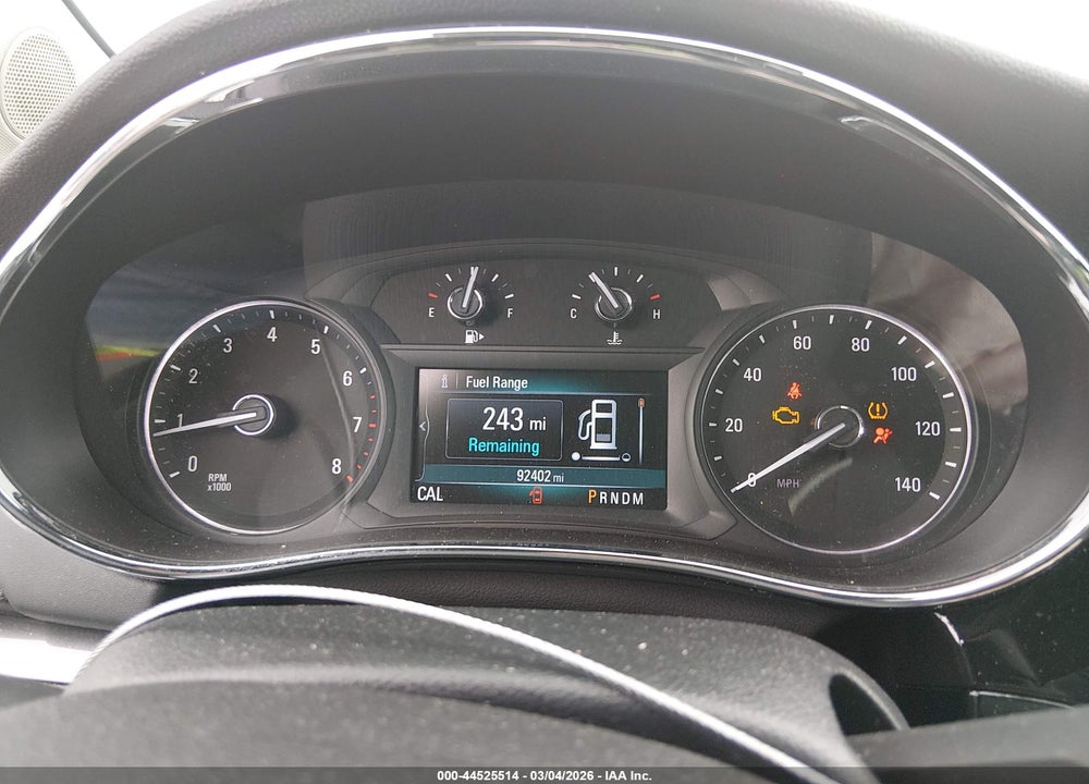 2017 BUICK ENCORE SPORT TOURING VIN: KL4CJ1SB2HB167680