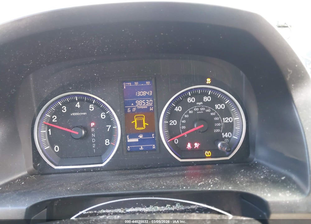 2011 HONDA CR-V EX VIN: JHLRE3H59BC014512