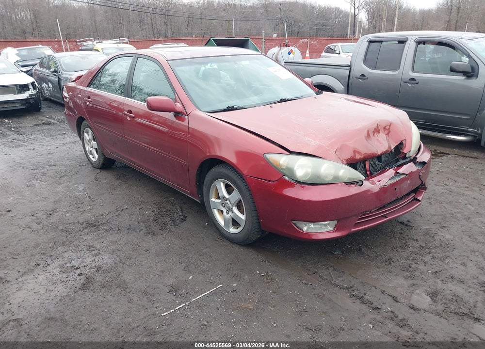 2005 TOYOTA CAMRY SE VIN: 4T1BE32KX5U014252