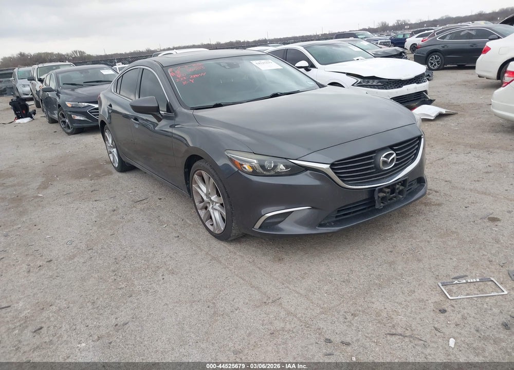 2016 MAZDA 6 I TOURING VIN: JM1GJ1T51G1463696