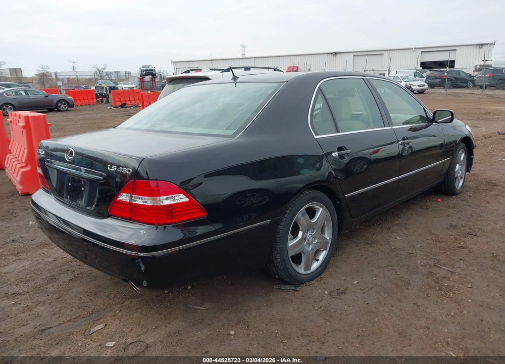 2005 LEXUS LS 430 VIN: JTHBN36FX50177524