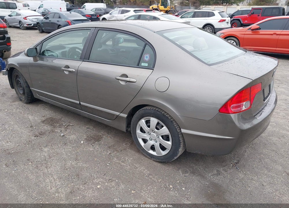 2008 HONDA CIVIC LX VIN: 2HGFA16538H338906
