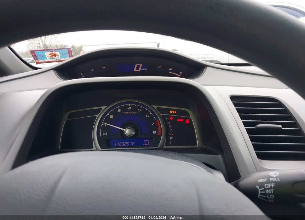 2008 HONDA CIVIC LX VIN: 2HGFA16538H338906