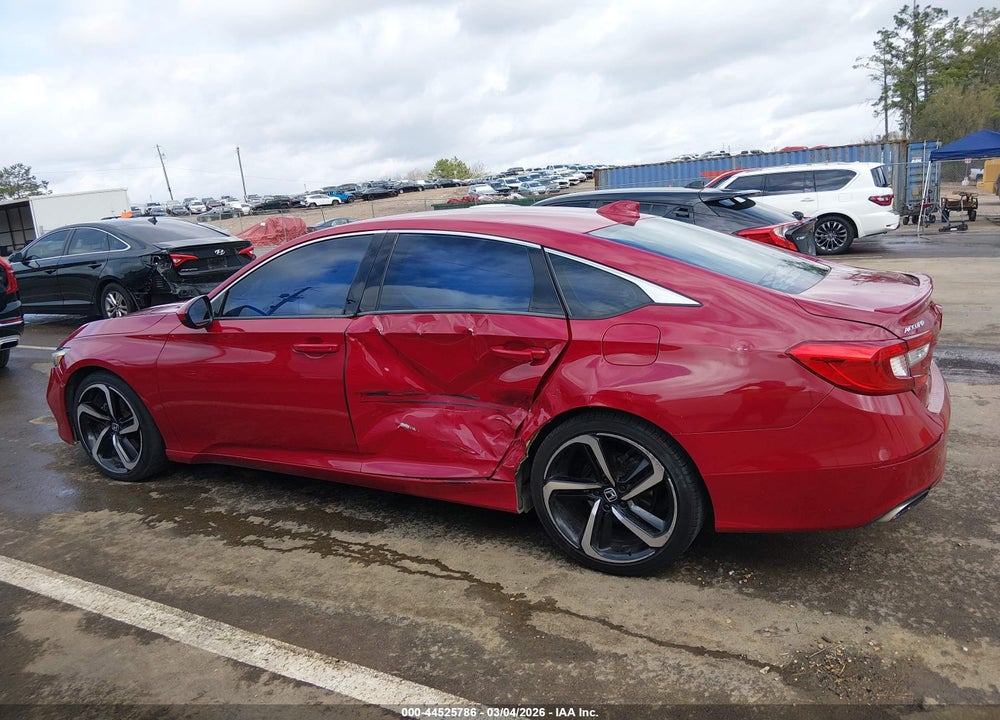 2019 HONDA ACCORD SPORT VIN: 1HGCV1F3XKA088415