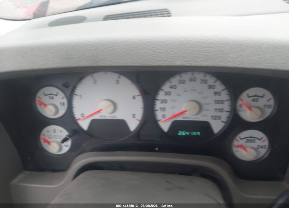 2009 DODGE RAM 2500 SLT VIN: 3D7KS28LX9G543965