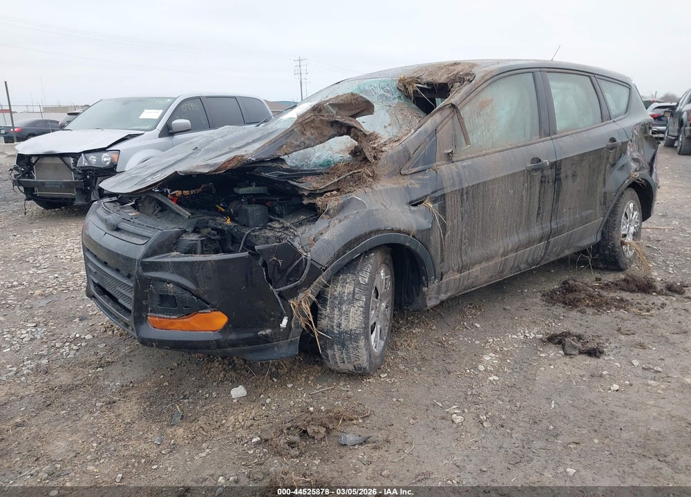 2013 FORD ESCAPE S VIN: 1FMCU0F79DUC91761