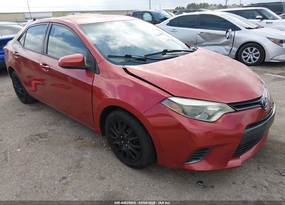 2016 TOYOTA COROLLA L VIN: 5YFBURHE0GP428152